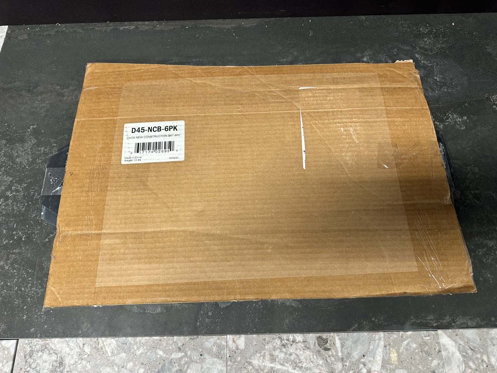 Biamp Desono D45-NCB-6PK New Construction Brackets 6-Pack D4 D4LP D5 Open Box