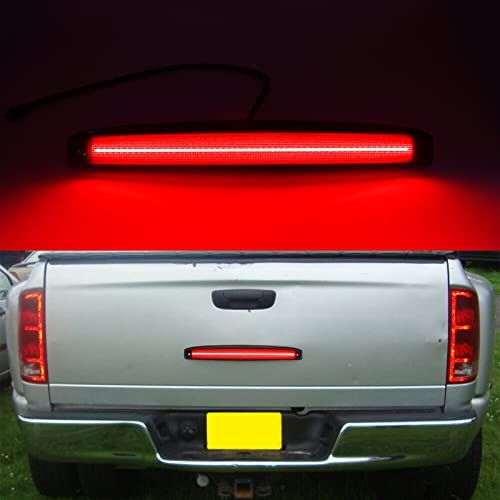 LED Rear Tailgate Light Compatible A1, Ram 2500 3500 (2003-2006)Smoked Red