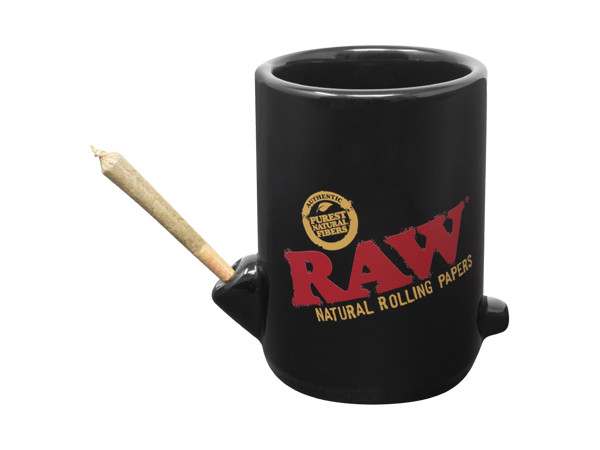 Raw Wake Up & Bake Up Coffee Cup with Cone Holder