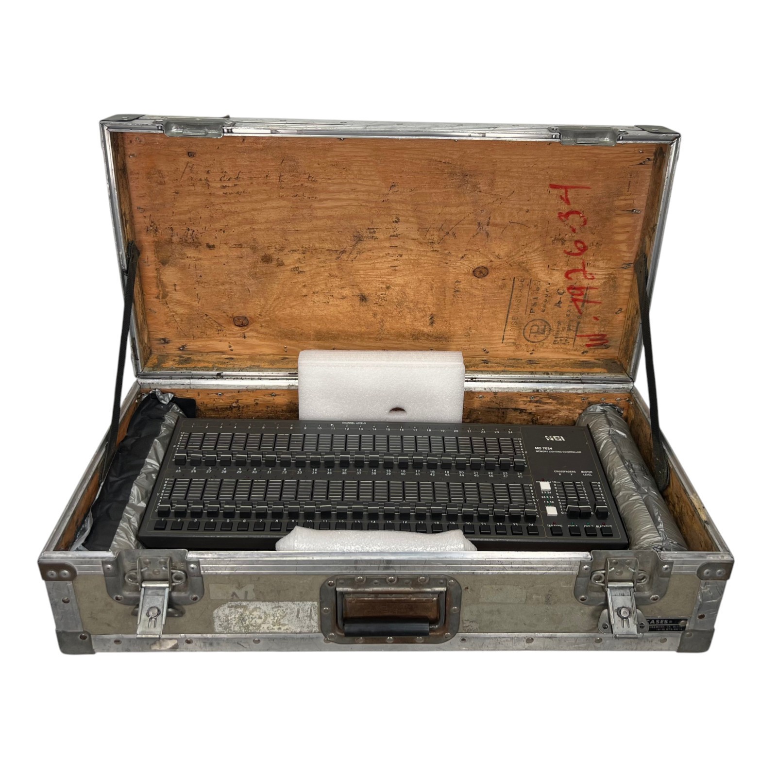 Vintage NSI MC 7024 Memory Stage Lighting Controller 24 Channel with Hard Case