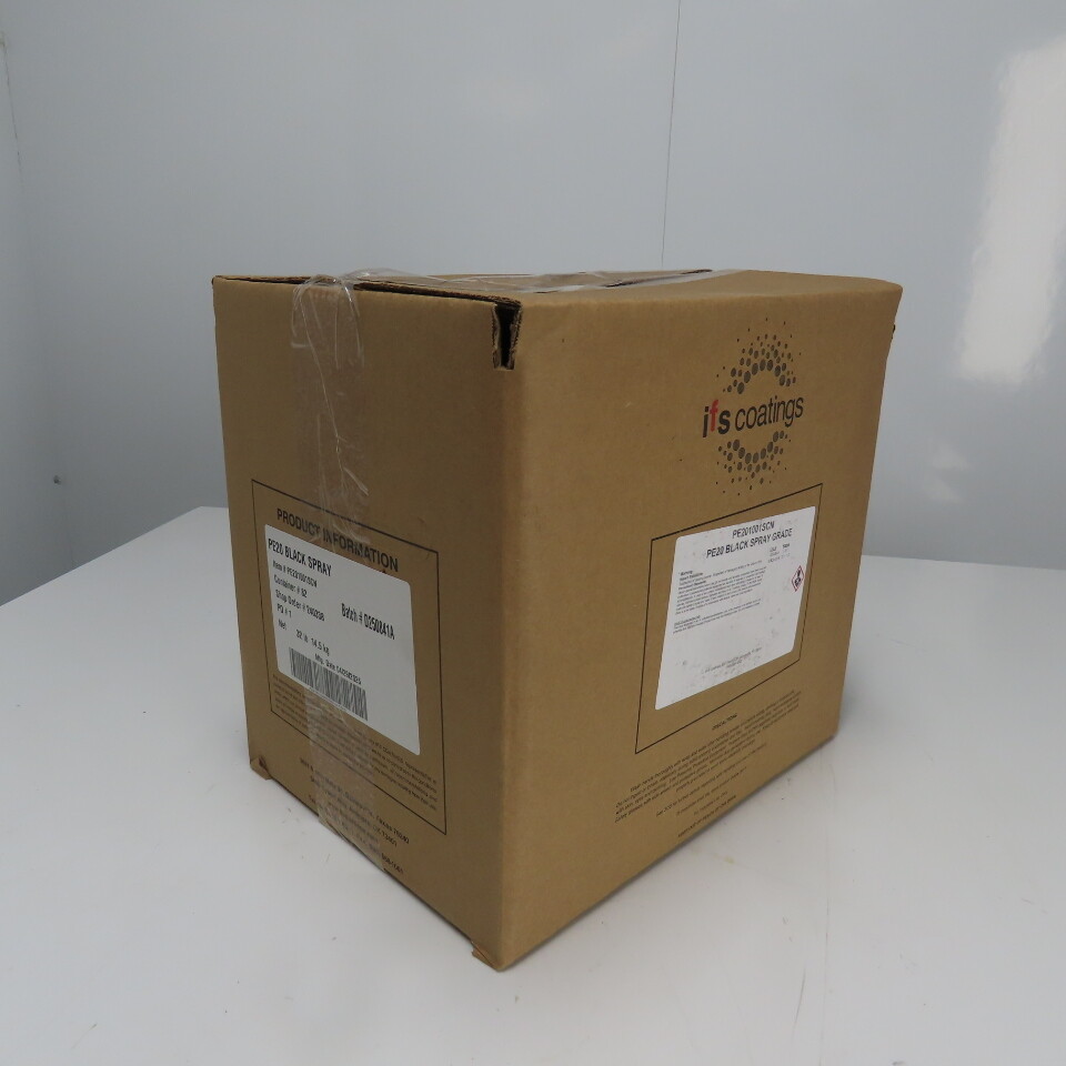 IFS Coatings PE201001SCN PE20 Thermoplastic Powder Coat Gloss Black Spray 32LBS