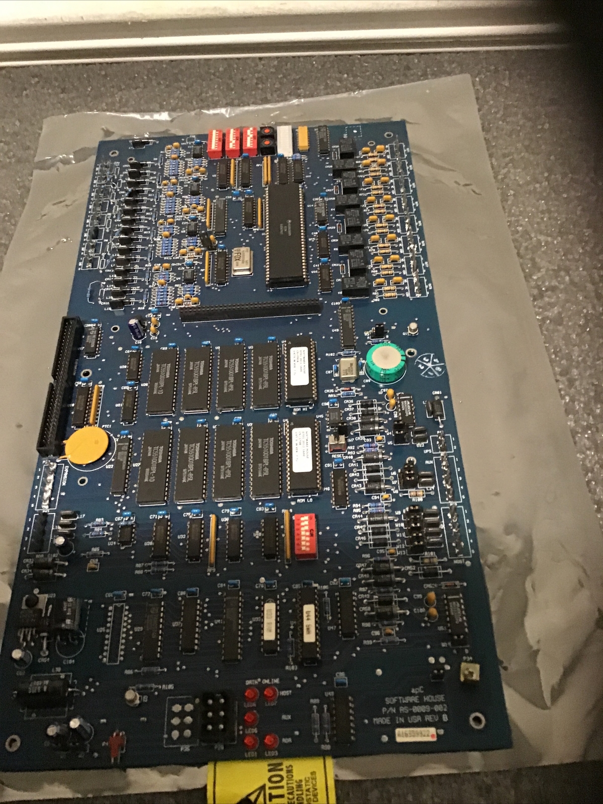 Software House P/N:AS-0009-002 Rev B APC Control Board
