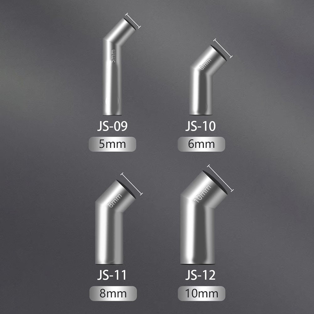 JS-09 Bent Nozzle for Microscope-Assisted Repairs Using 861/2008 Hot Air Tools