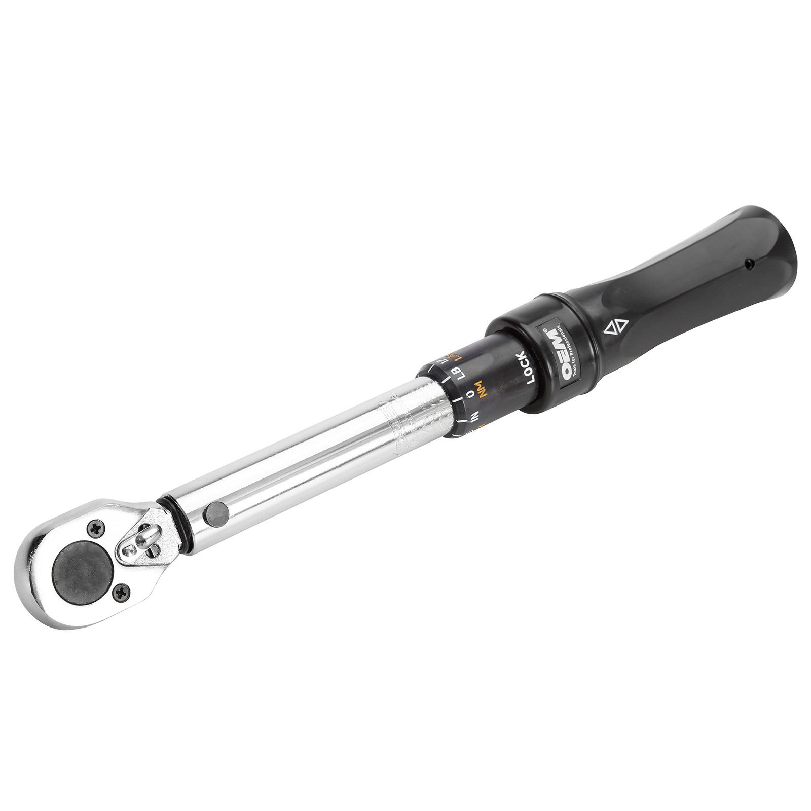 OEMTOOLS 25685 3/8" Torque Wrench, Drive 2.1-20.8 ft-lbs, Multi