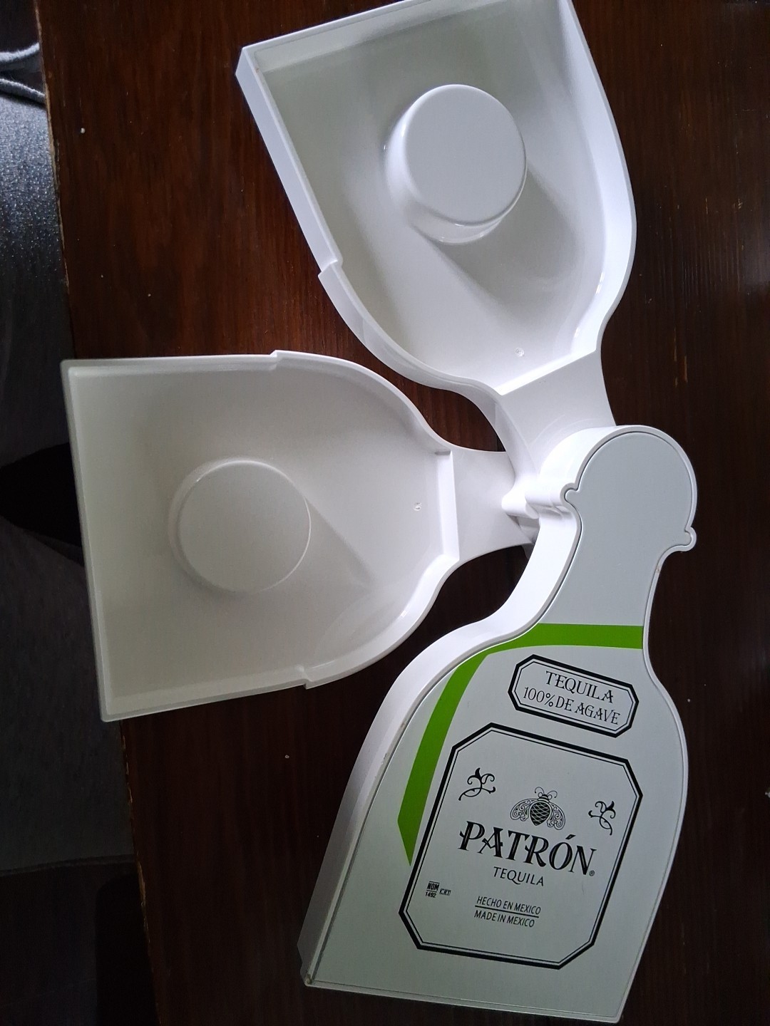 Patron Tequila Plastic Promotional Tray