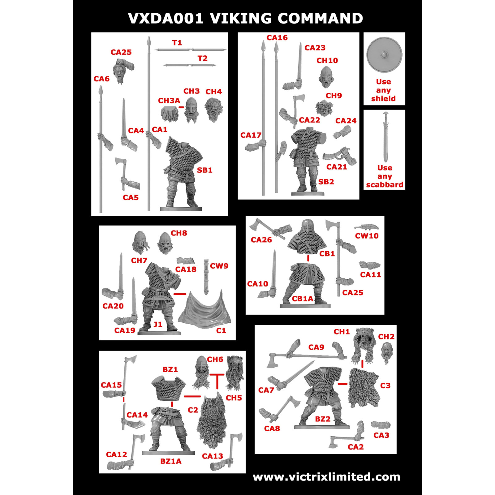 Victrix Miniatures Dark Ages - Vikings