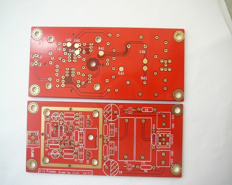 HIFI JC-2 Preamp Preamplifier Pre-amp Board Audio PCB one pair /2pcs