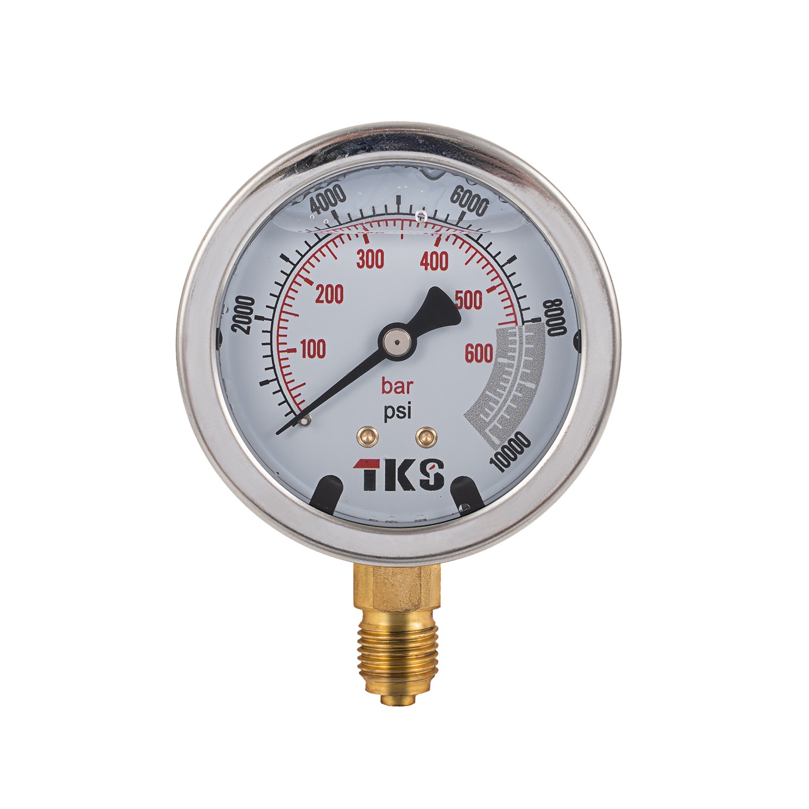 Hydraulic Pressure Test Kit 10000psi 5 Hoses 5 Gauges 13 Couplings 14 Connectors