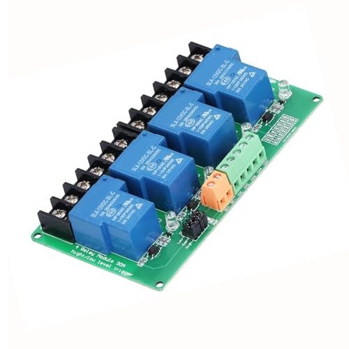 30A 4 Channel Relay Module 12V Relay Module Expansion Board 12V-4 Channel-1pc