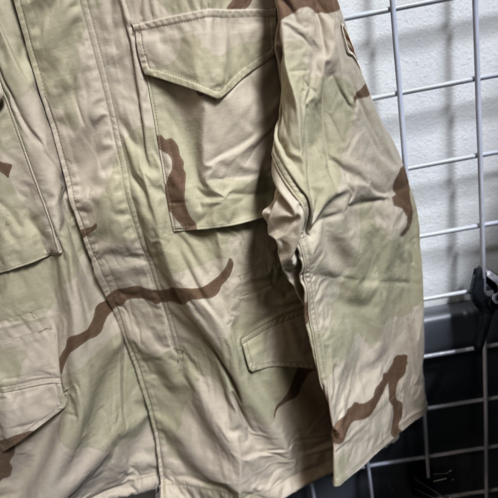 US Military M65 Field Jacket Desert DCU Camouflage MEDIUM REGULAR USAF