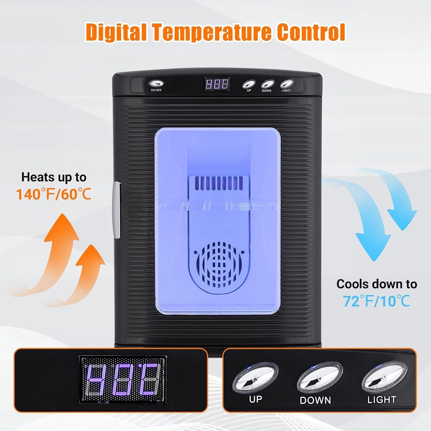 25L-small Reptile Incubator Hatching Eggs Temperature Controlled 5c-60c Home