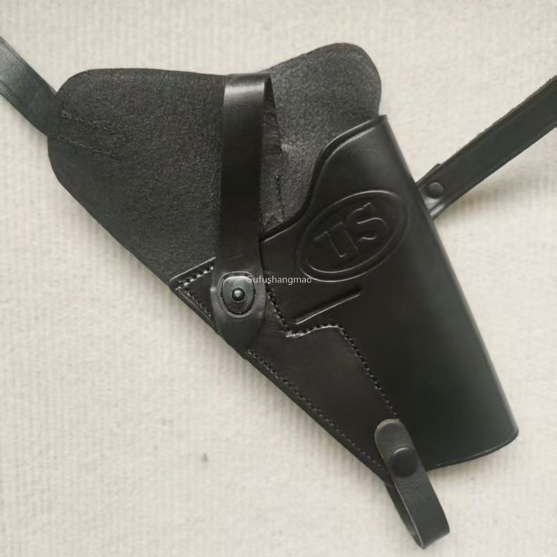 WWII WW2 M3 Holster Shoulder Tanker Black for .45 Colt M1911 Marked US NEW