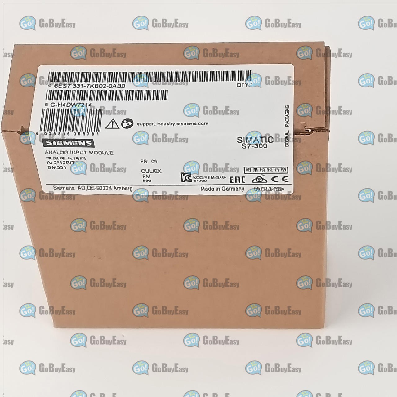 1x NEW IN BOX SIEMENS 6ES7331-7KB02-0AB0 6ES7 331-7KB02-0AB0