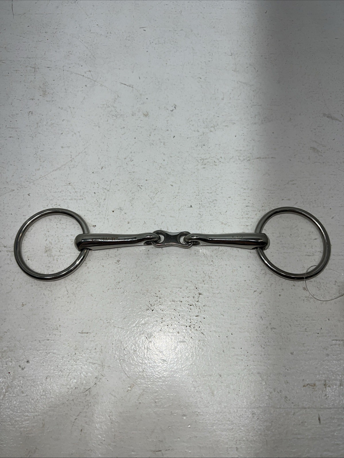 New Centaur SS 5 1/2” French Mouth Snaffle Bit #200884 U-503