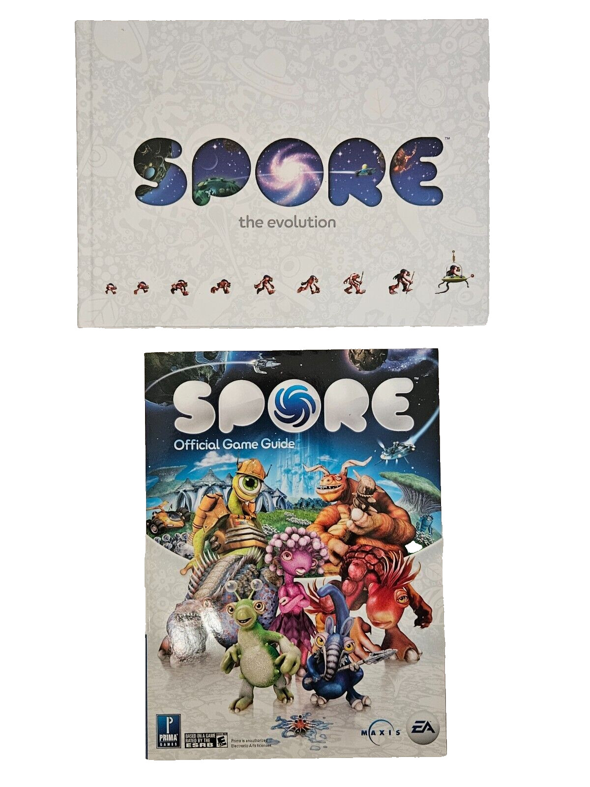 Spore Limited Edition Bundle Official Hardcover Game Guide Book PC