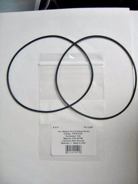 2 Balboa Vico PPUFV/OR Ultra Flo, Ultima Volute O-Ring /R&S 159B / FDA NSF Mat