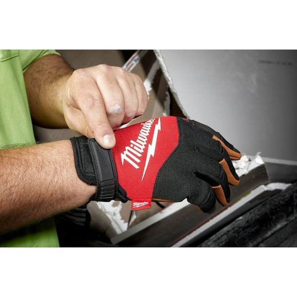 Milwaukee Tool 48-73-0023 Performance Work Gloves, Goatskin Palm, Polyester