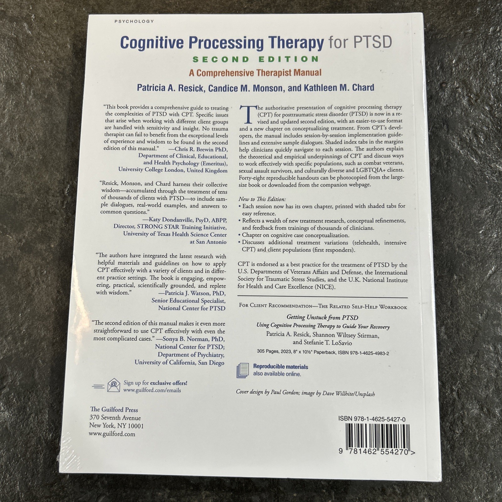 Cognitive Processing Therapy for PTSD : A Comprehensive Therapist Manual by...