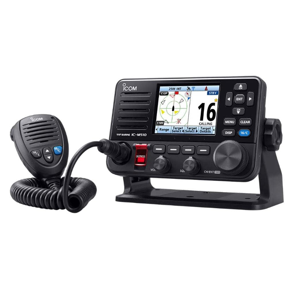 Icom M510 PLUS EVO 51 USA VHF Marine Radio w/ AIS & NMEA 2000