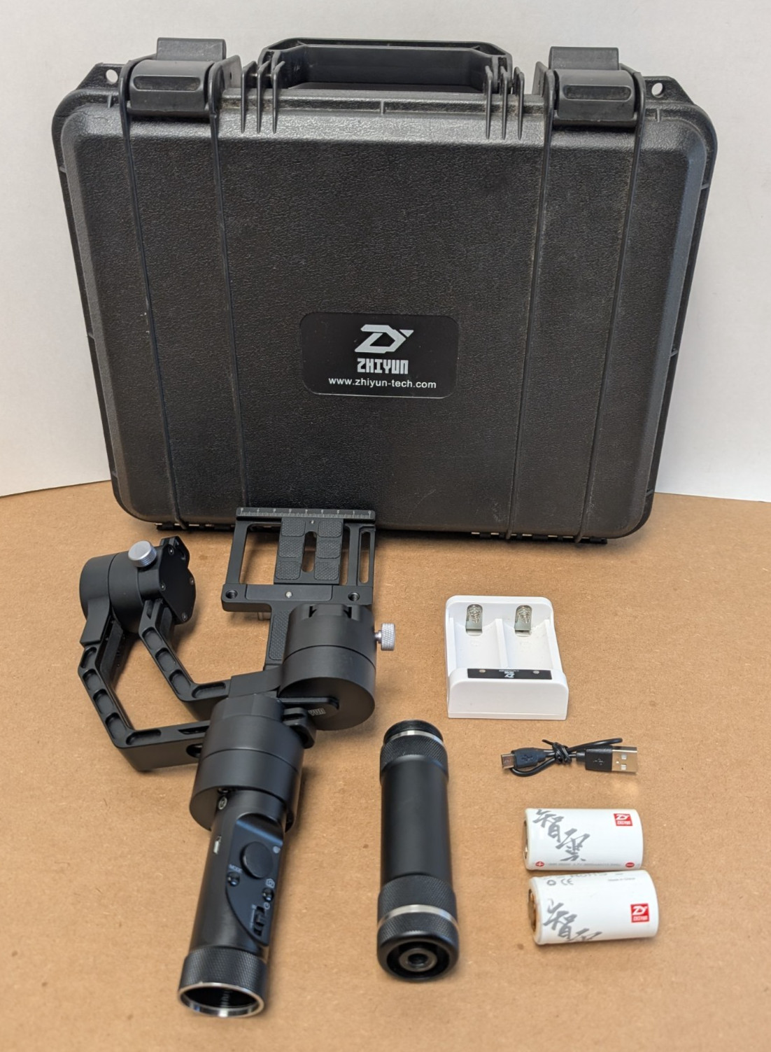 Zhiyun Crane Professional 3-Axis Gimbal Stabilizer W/ Accessories!