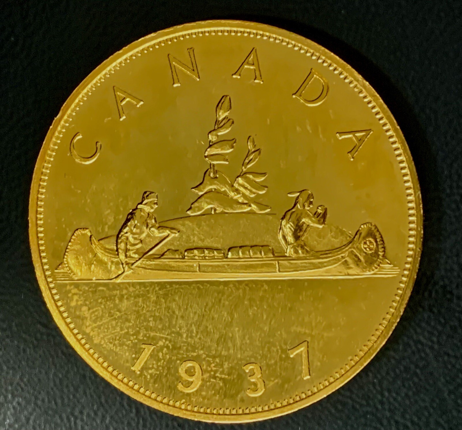 1937 Canada Edward VIII Pattern Fantasy Voyager Token, MS++