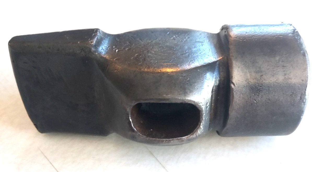Vintage Cross Peen Blacksmith Hammer Head 2 lb 1 oz Tool Forging Anvil  Tool OBO