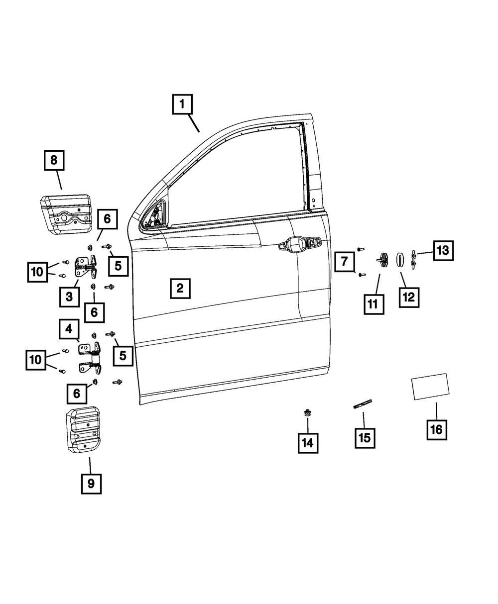 Genuine Mopar Tapping Plate 55359708AA