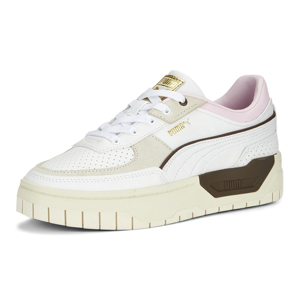 PUMA Cali Dream Preppy Lace Up Womens White Sneakers Casual Shoes 38987602