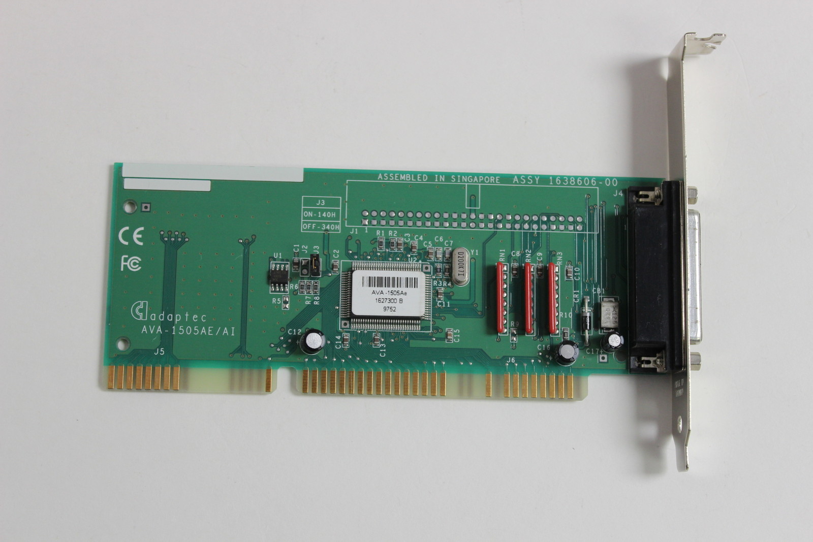ADAPTEC AVA-1505AE ISA SCSI CONTROLLER ADAPTER WITH WARRANTY