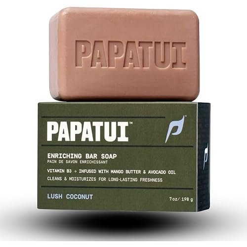Papatui Enriching Men's Bar Soap Lush Coconut - 7oz