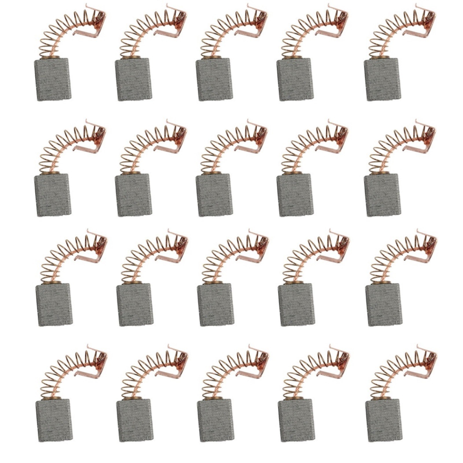 10 Pairs Angle Grinder Motor Carbon Brushes Replacement Part Power Tool