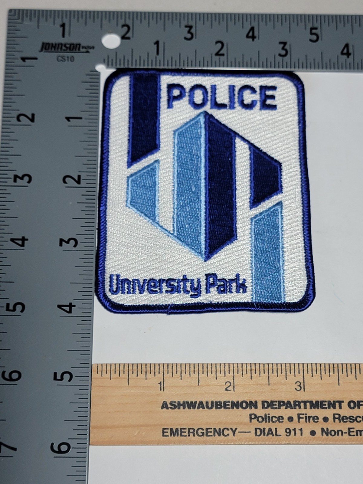 MK2 8B Police patch Illinois University Park