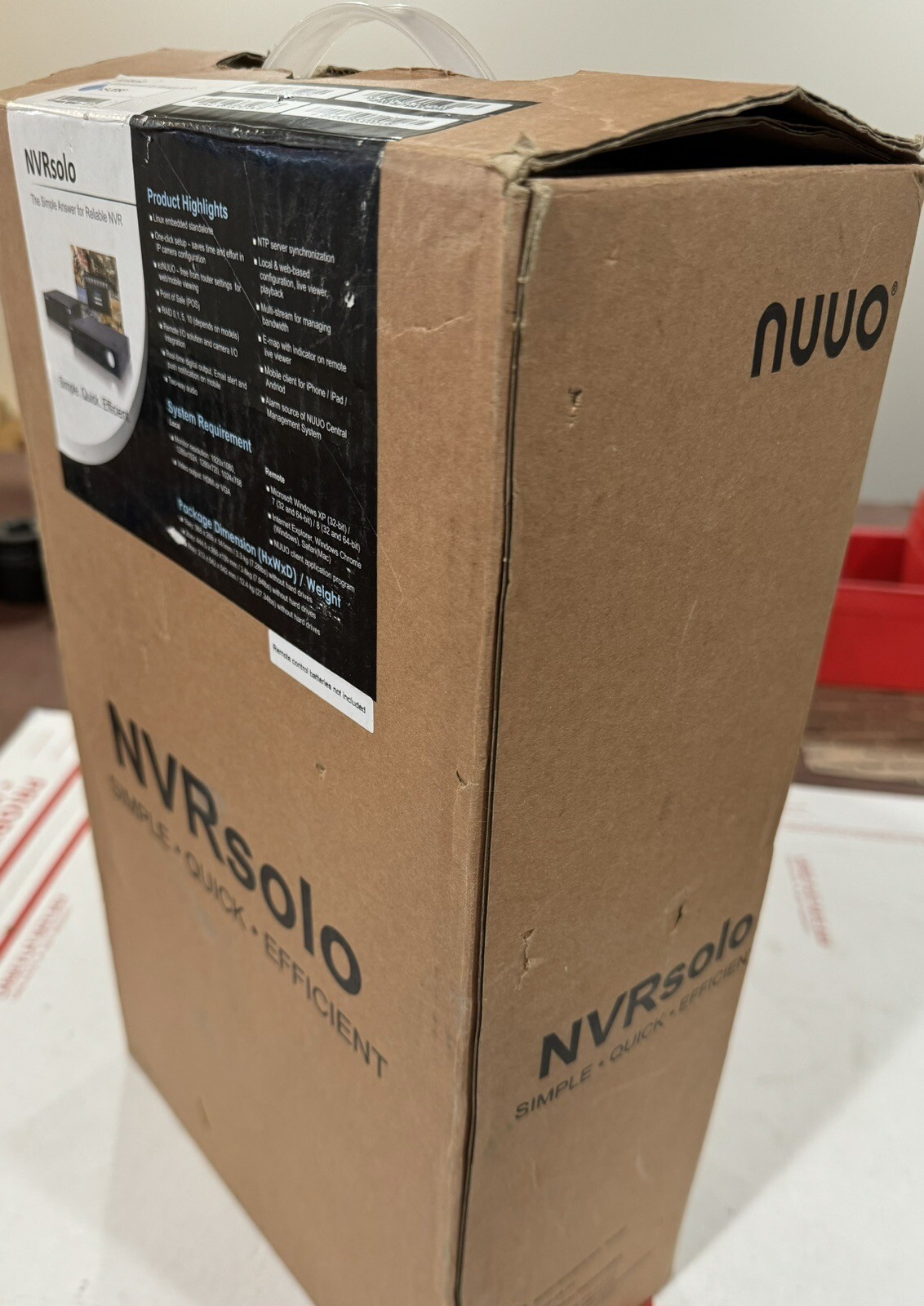 NUUO NVRsolo NS-2080