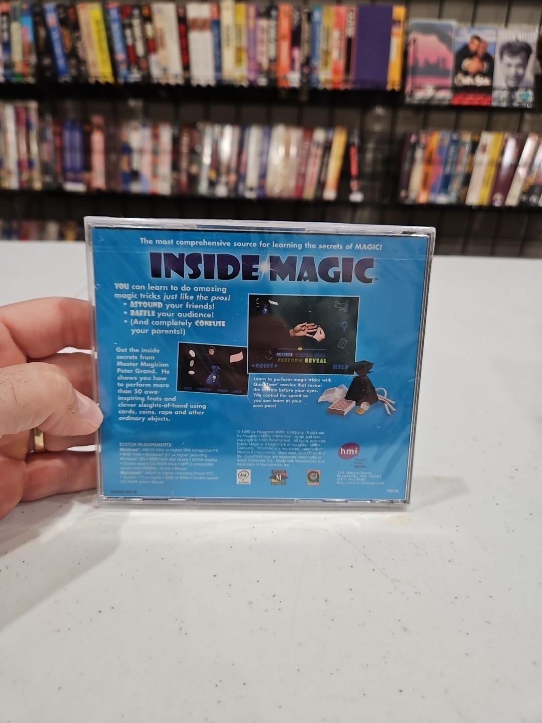 Inside Magic CD-ROM for Win/Mac PC Game Software 🇺🇸 NEW!!