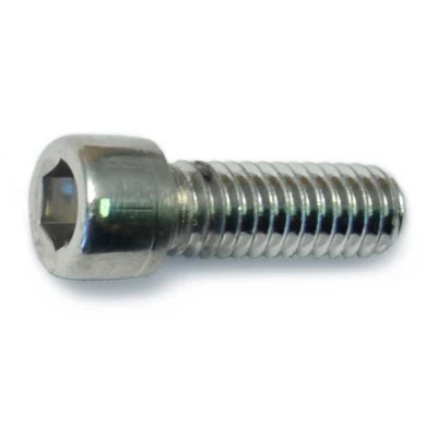 5/16"-18 x 7/8" Polished 18-8 Stainless Smooth Socket Cap Screws (8 pcs.)