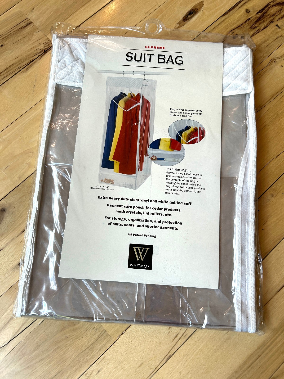 Whitmore Supreme Suit Bag 42" x 20" x 14.5" Extra heavy duty No. 6046-453-EZ