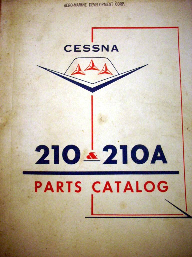 Cessna 210 and 210A Parts Manual