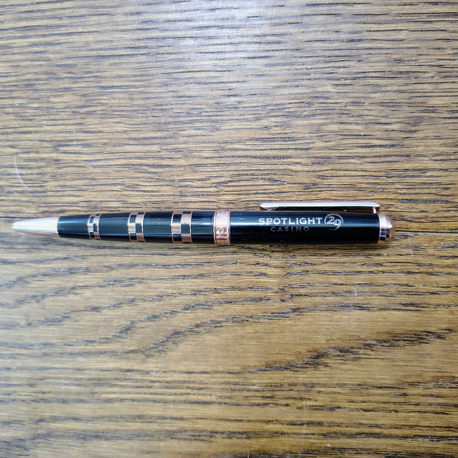 RARE TORTOISE ROCK CASINO SPOTLIGHT 29 PALMS BALL POINT PEN COACHELLA HOTEL