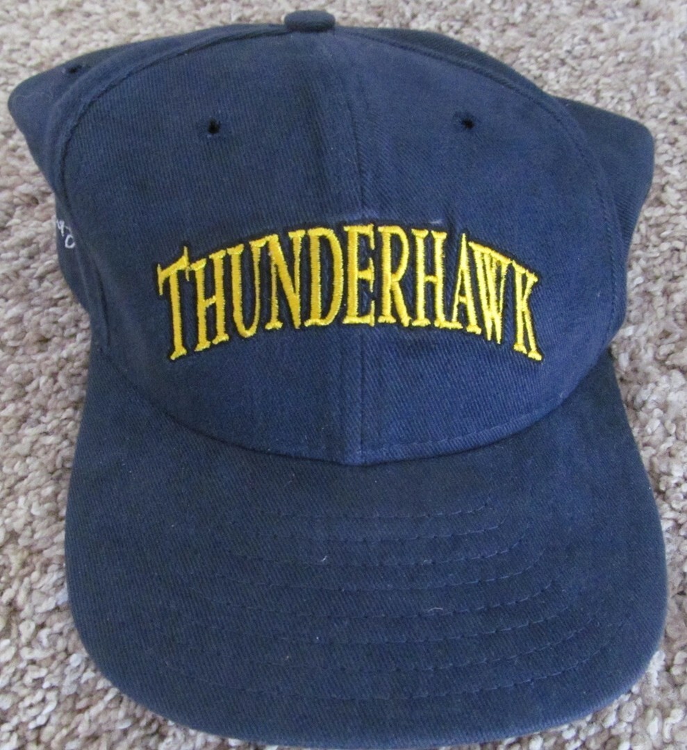 EMBROIDERED ADJUSTABLE HAT-THUNDERHAWK PRE-OWNED