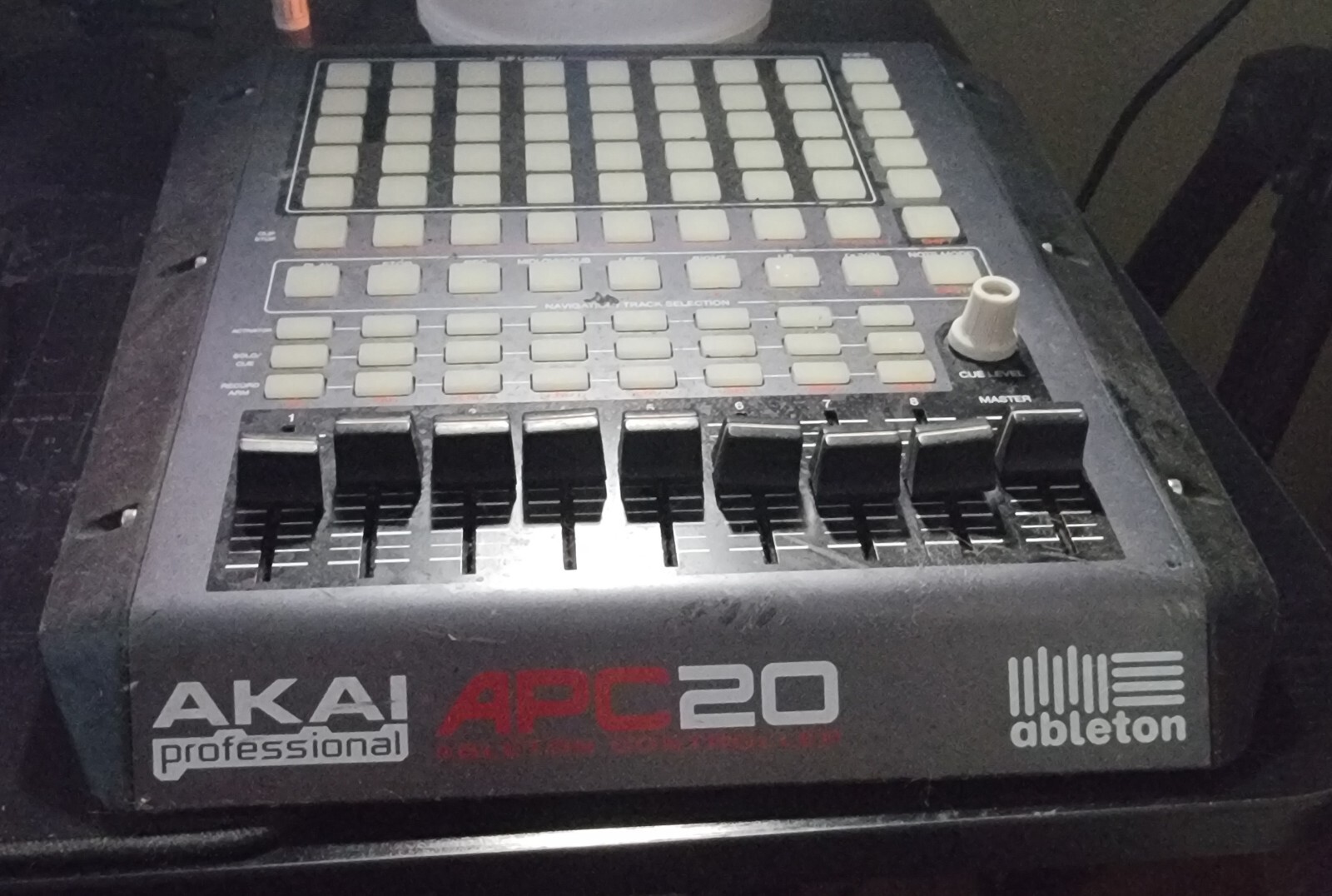 AKAI APC20 Ableton Midi Controller Good For Parts Pads Knobs Slides Pots