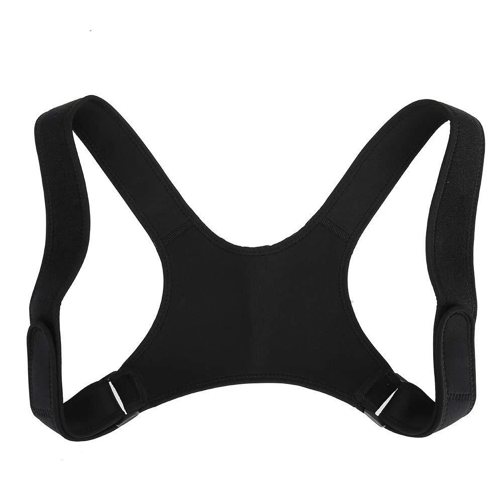 Adjustable Posture Corrector Low Back Support Shoulder Brace Belt for Men Women