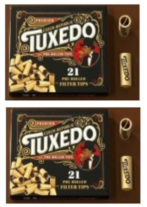 2x TUXEDO PRE-ROLLED TIPS 42 Filter Tips *Great Price* *USA Shipped!*