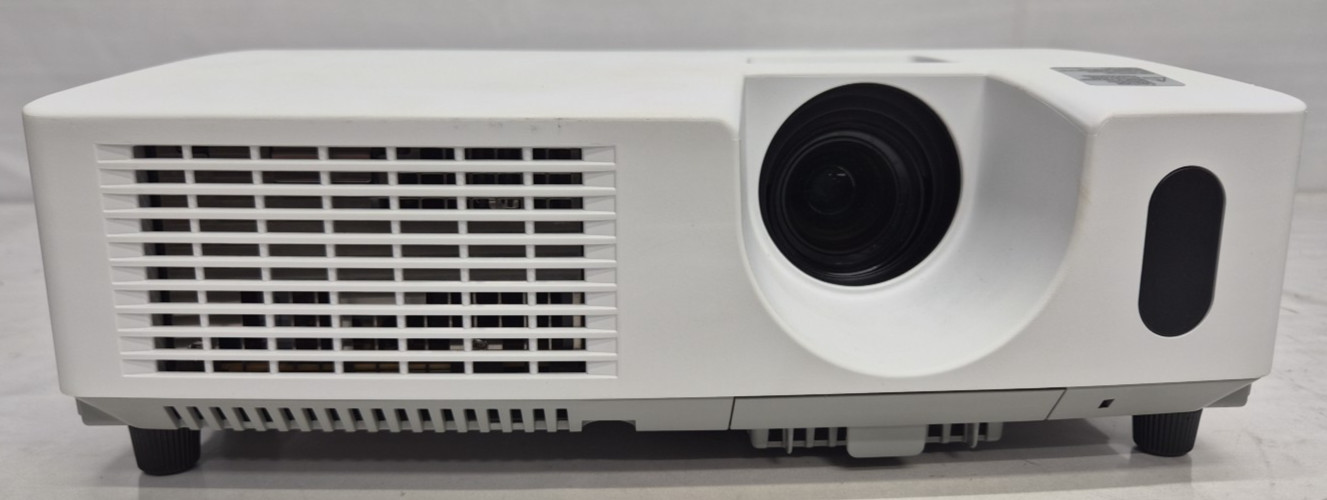 Hitachi LCD Projector CP-X2011..49 Lamp Hours Works Good No Cords Or Remote