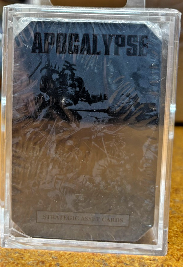 Warhammer 40k Apocalypse Strategic Asset Cards - Sealed