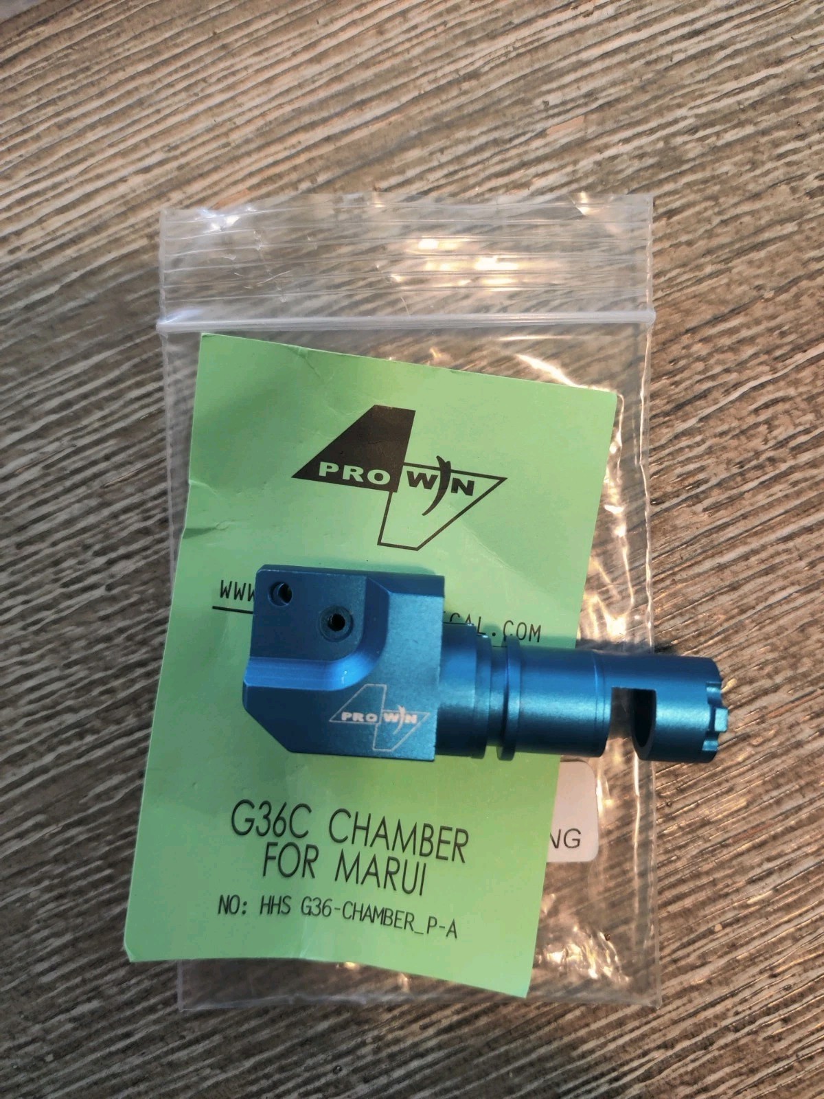 ProWin Model G36 Chamber for Marui G&P (AEG) PROWIN-CHAMBER-G36