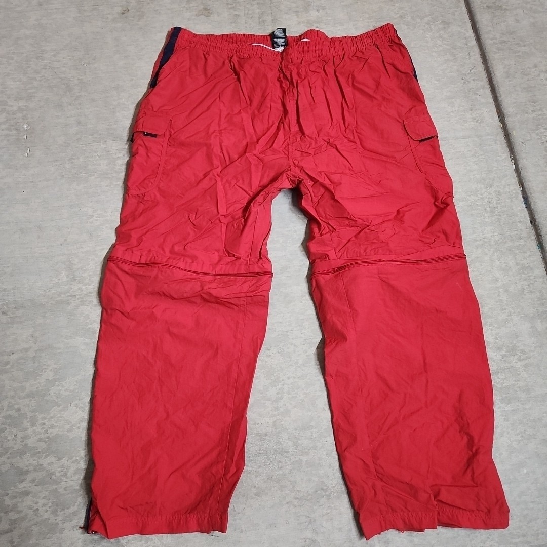University Of Arizona Team Starter Zip Off Jack Pants Men's 3XL Red Vintage *