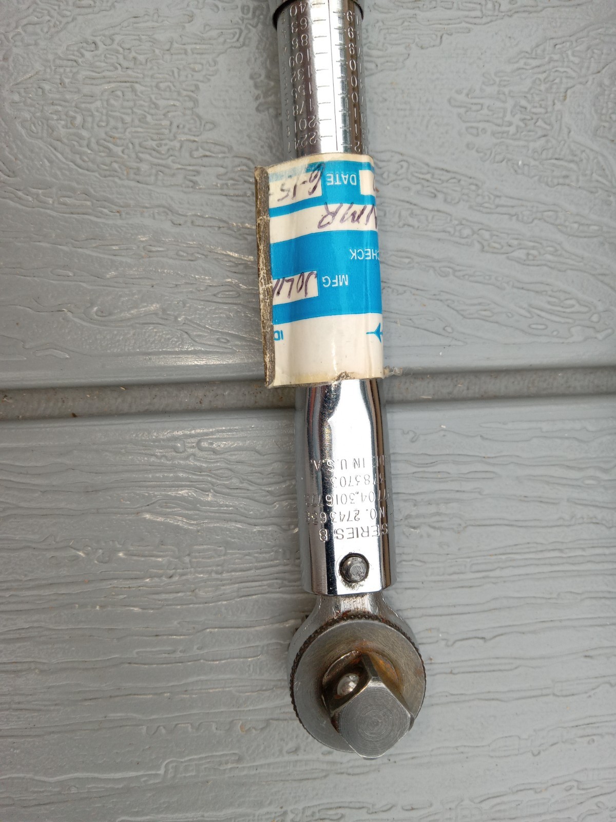 Torque Wrench 3/8 Drive Jo-Line Tools Model 2003 AIMR