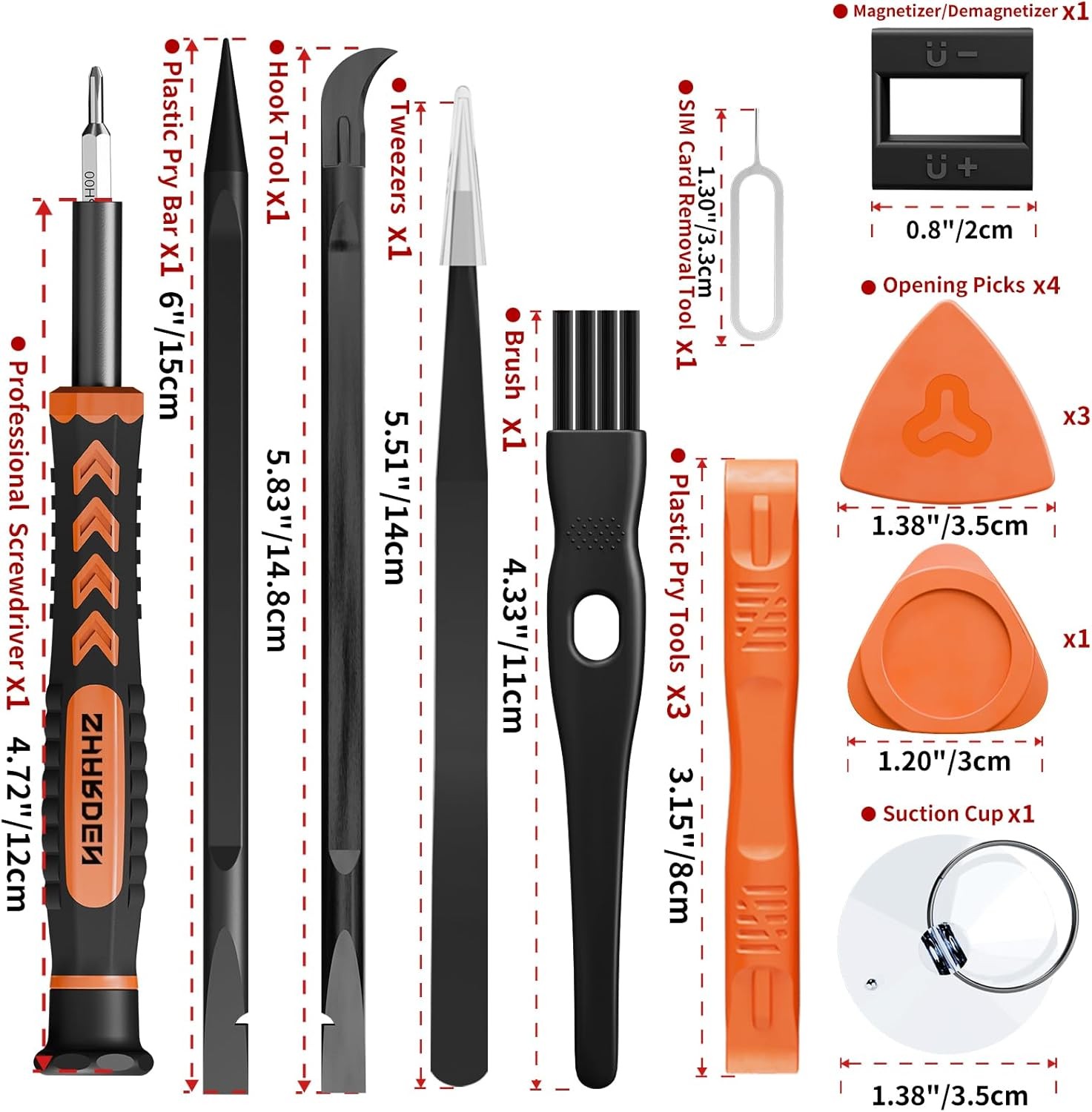 58 in 1 Small Precision Screwdriver Set Magnetic Mini Screwdriver Set Watch