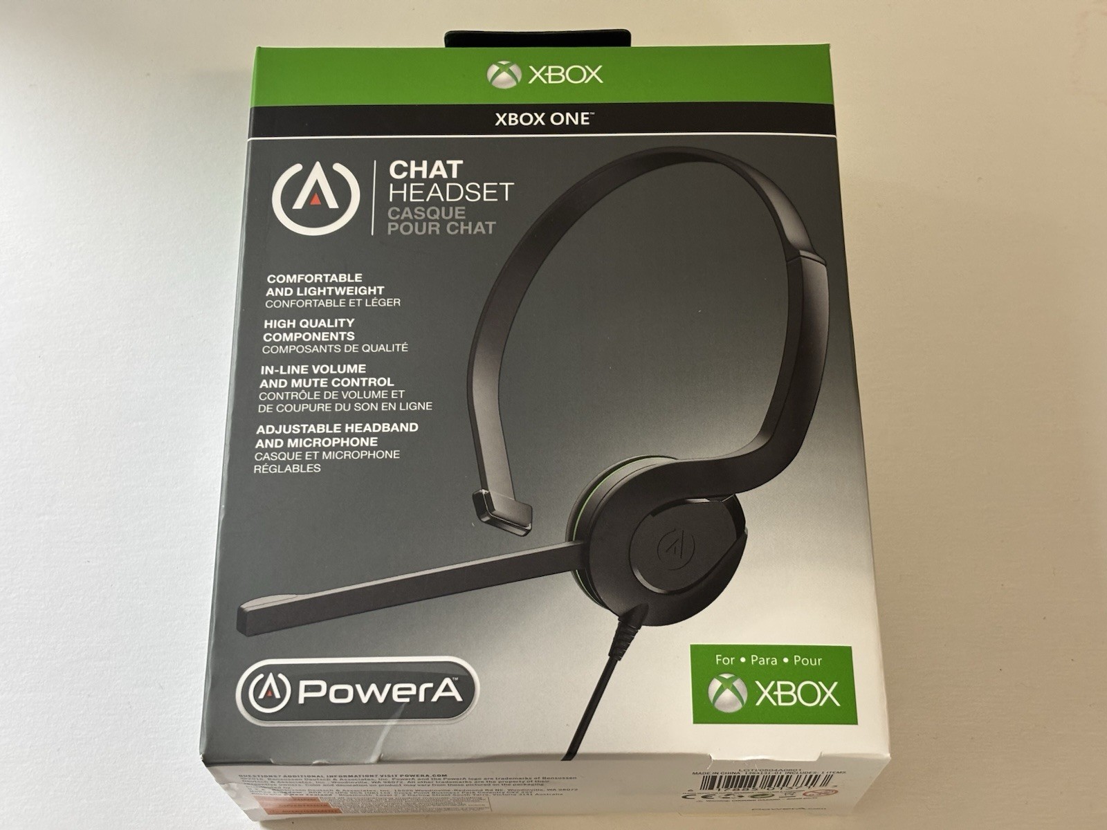 Brand New PowerA Chat Headset for Xbox One