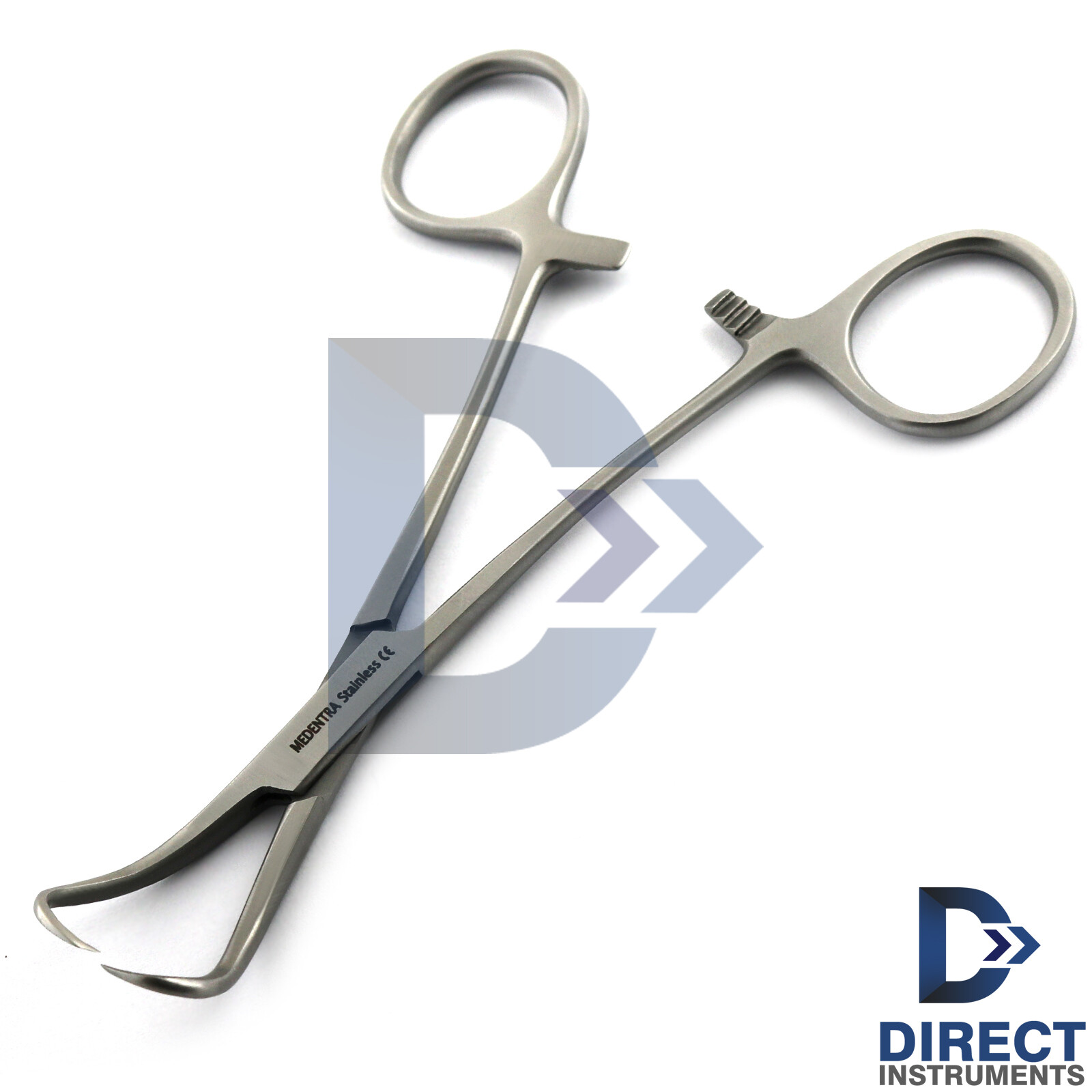 Backhaus Towel Clamp Locking Forceps 5.5'' Grasping Tissue Surgical Veterinary